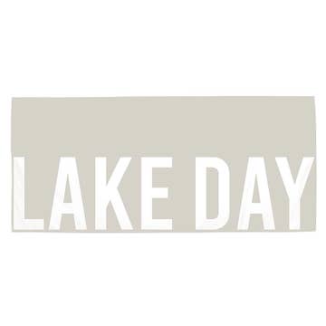 Lake Day Quick Dry Oversized Beach Towel