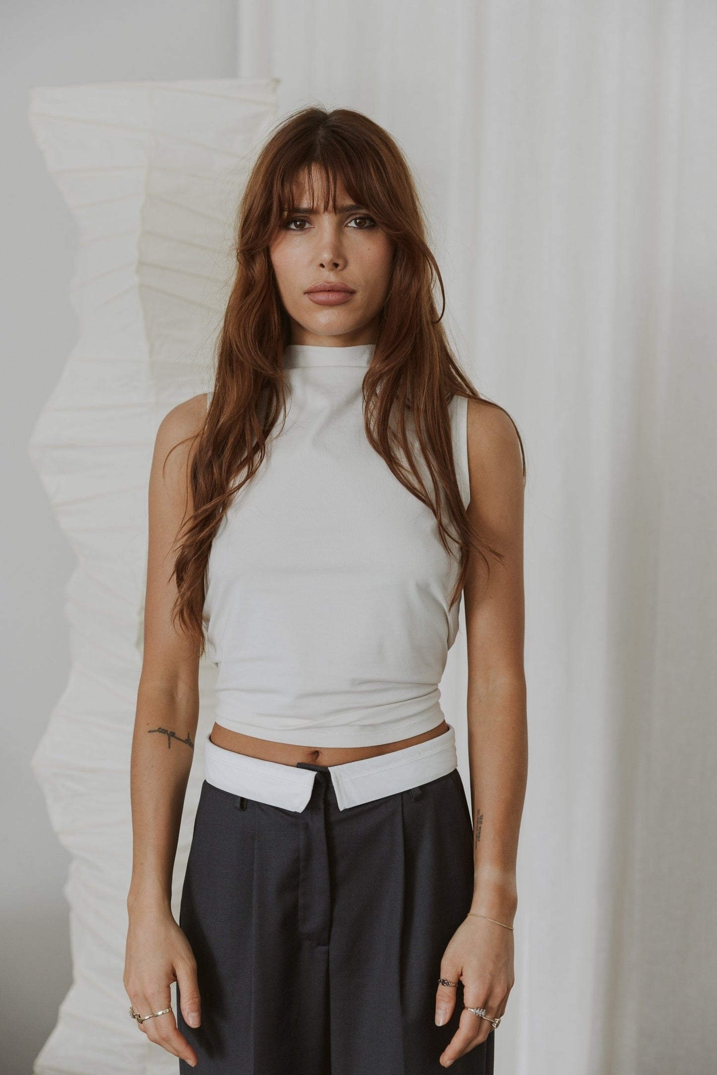 Dianne Mock-Neck Top