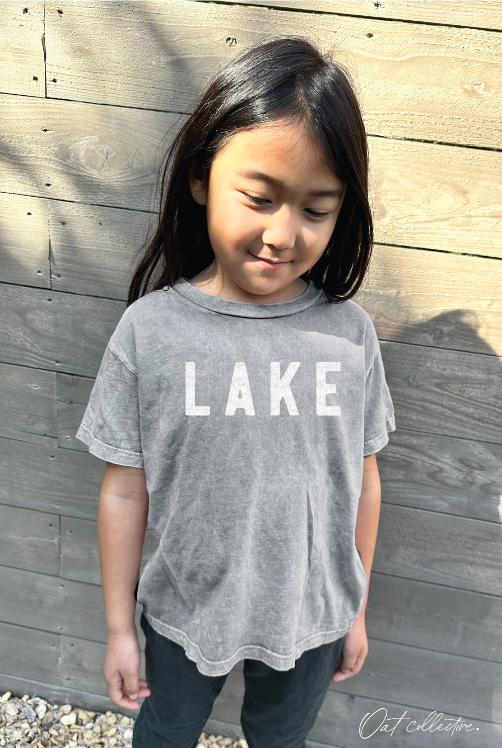 Lake Toddler Washed Graphic Top