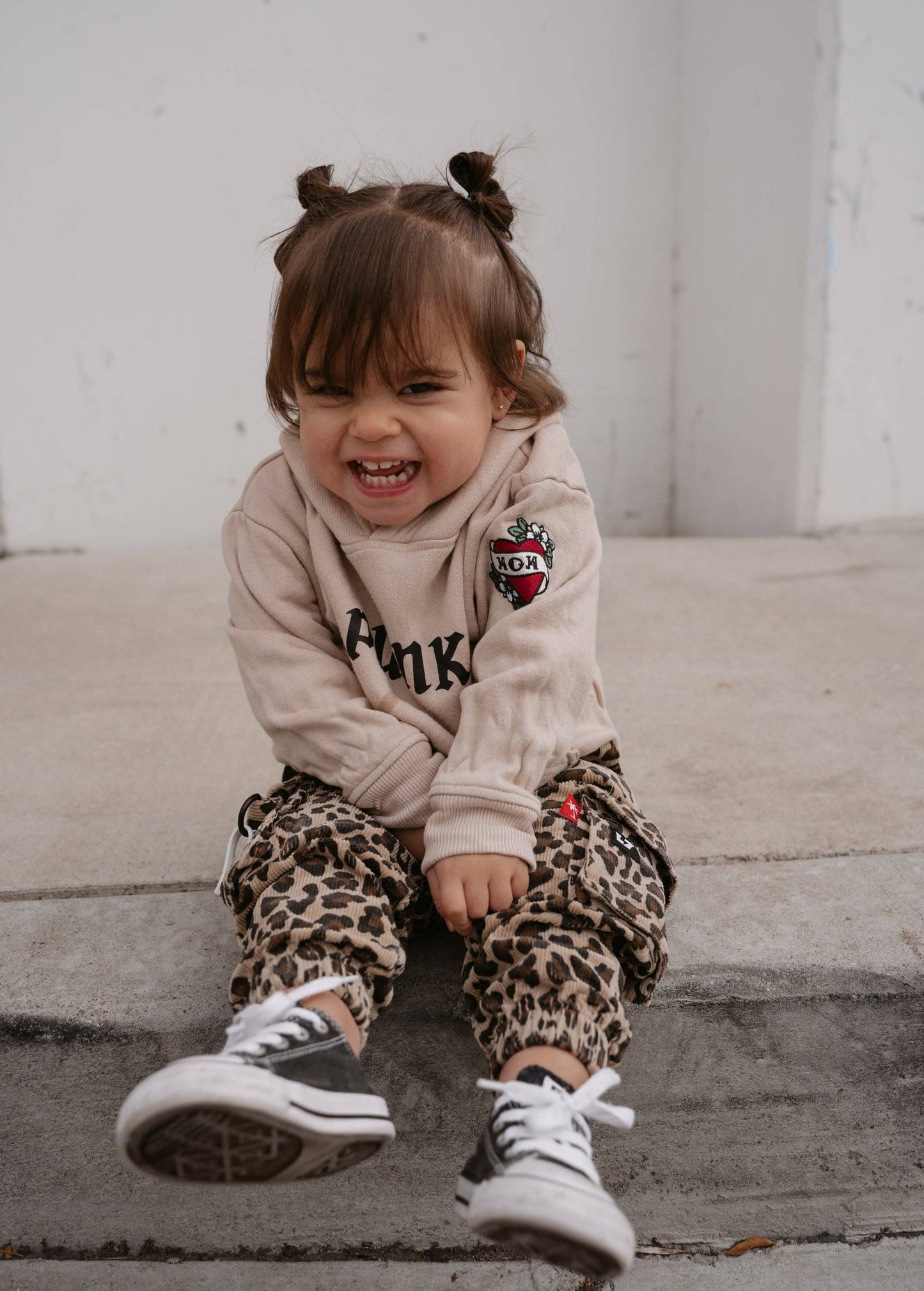 Leopard Cord Cargos