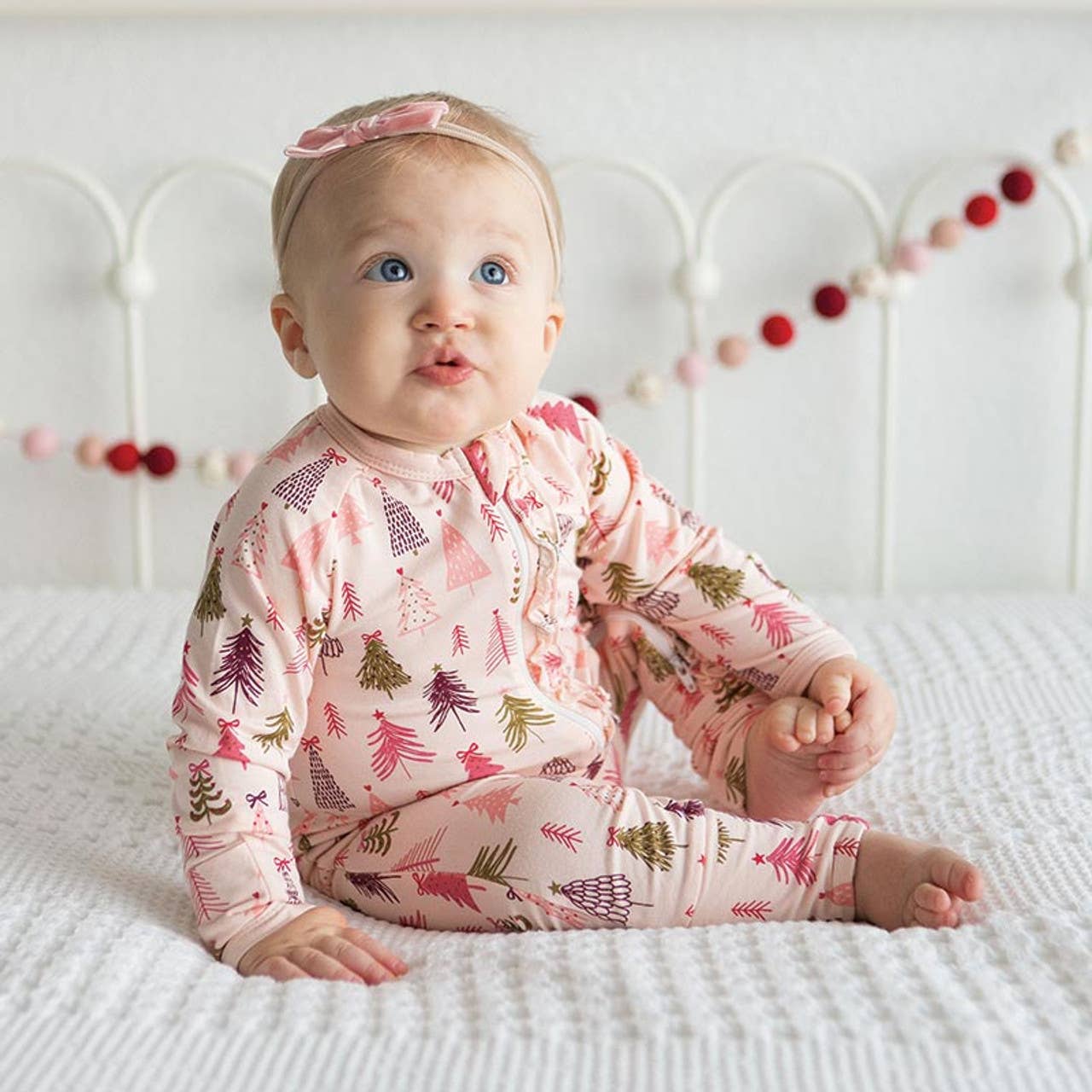 Pink Trees - Bamboo Viscose