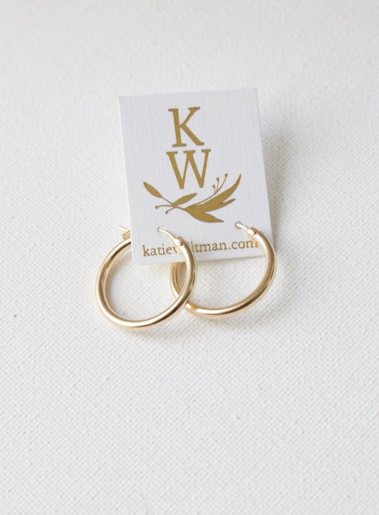 Gold Filled Hoops