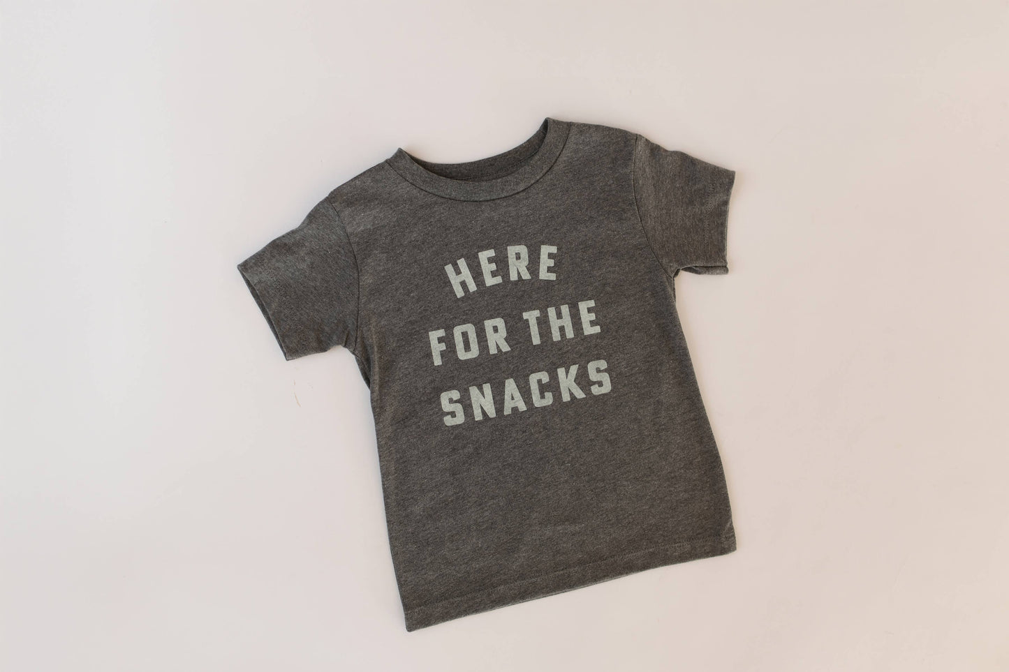 Here for the Snacks Toddler Tee