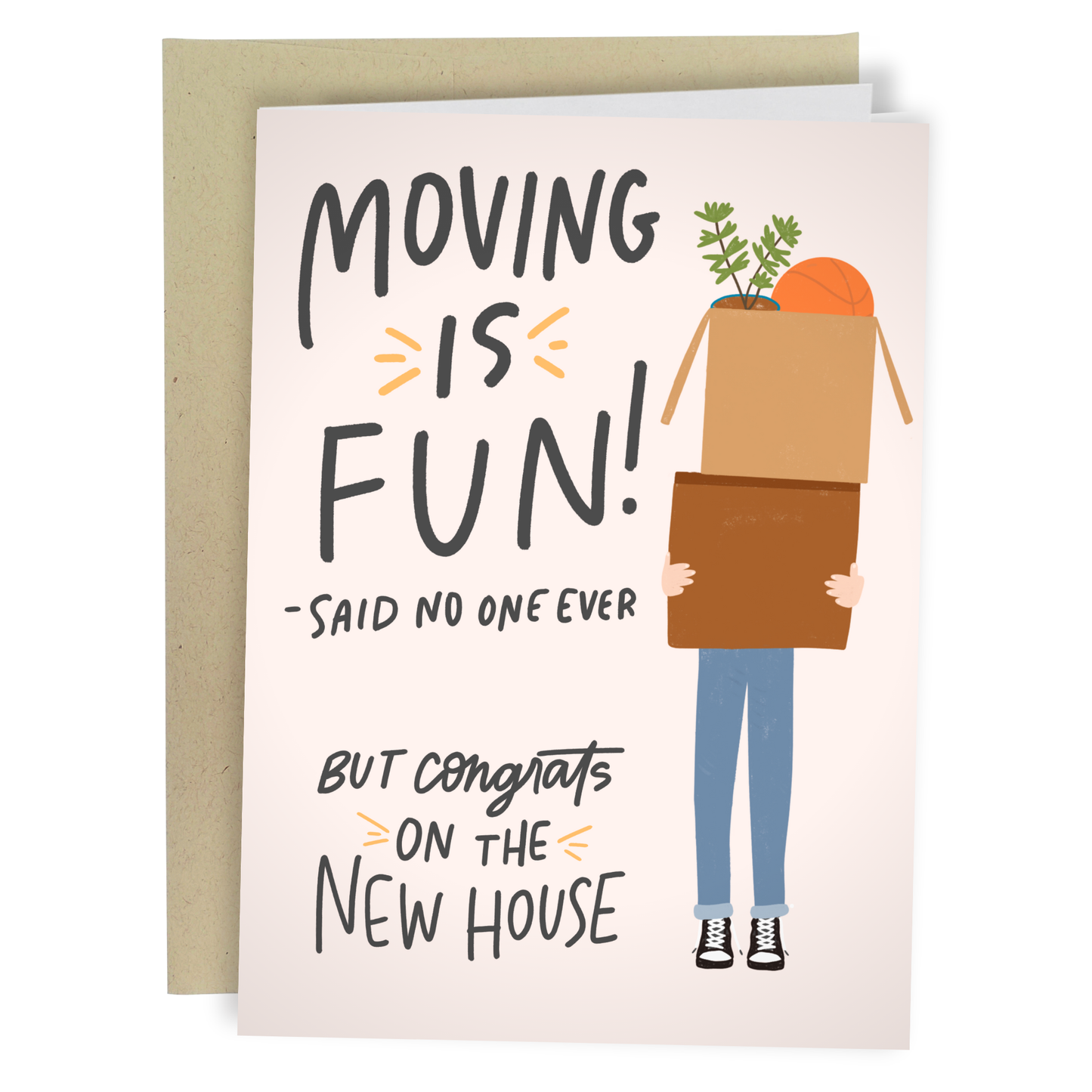 Housewarming Funny Greeting Card
