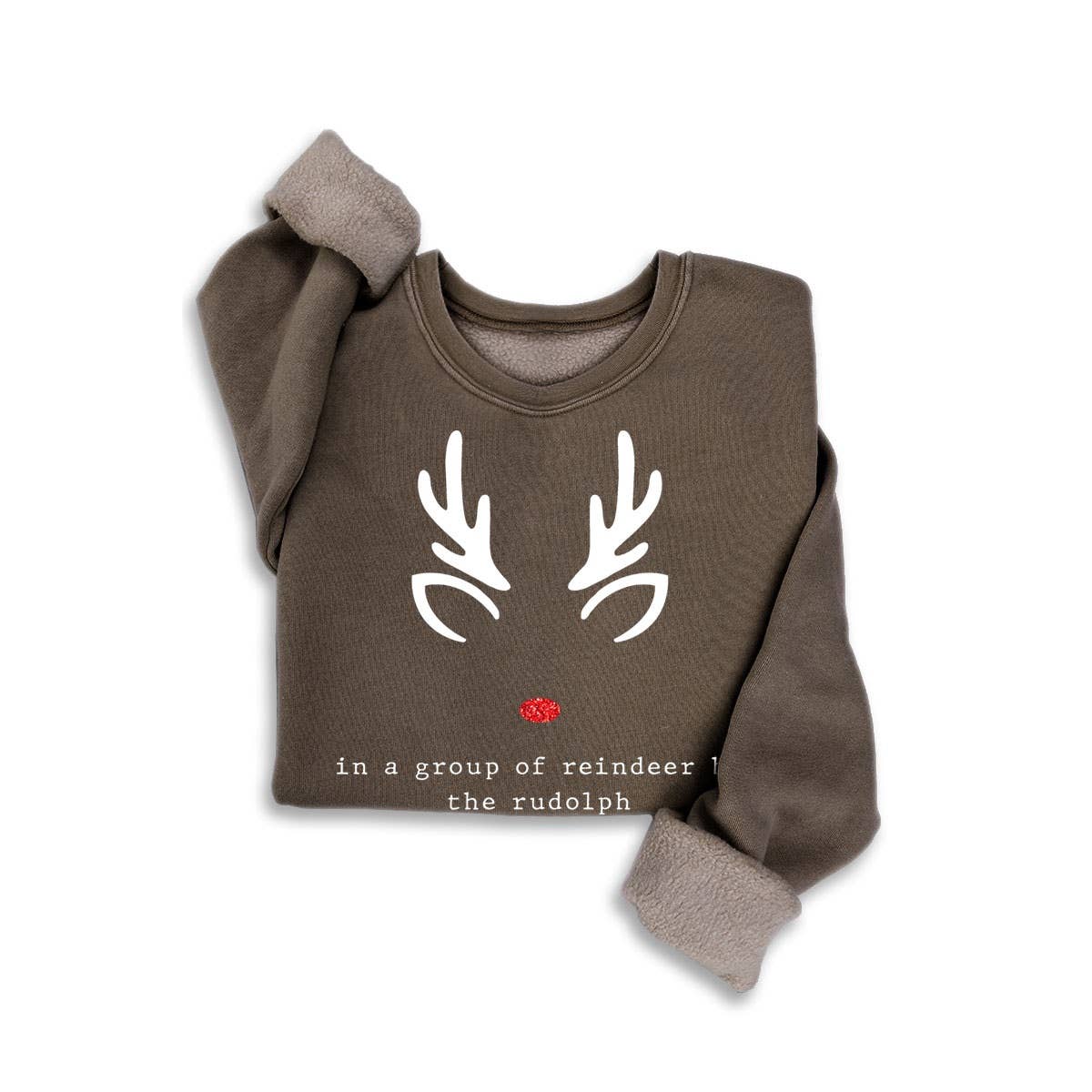 RUDOLPH GLITTER MINERAL SWEATSHIRTS