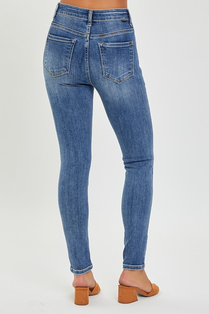 Astrid Mid-Rise Ankle Skinny Jeans