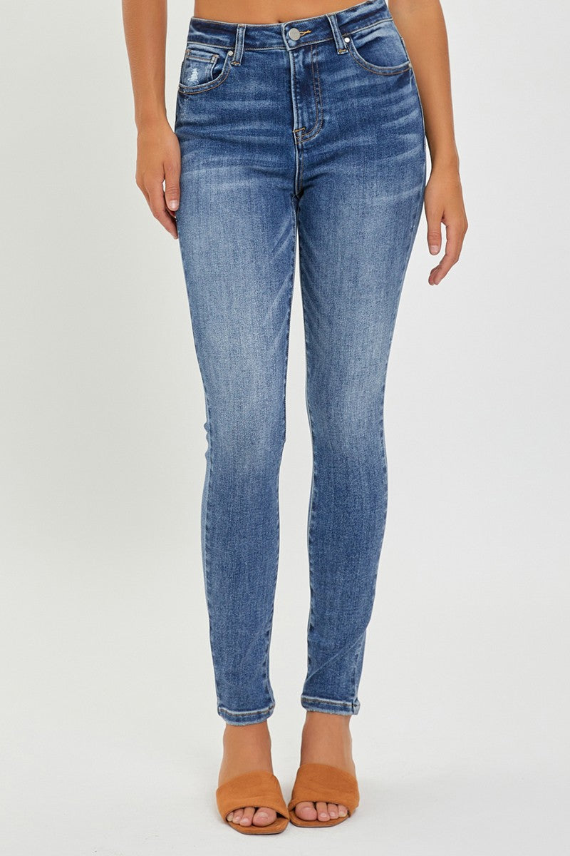 Astrid Mid-Rise Ankle Skinny Jeans
