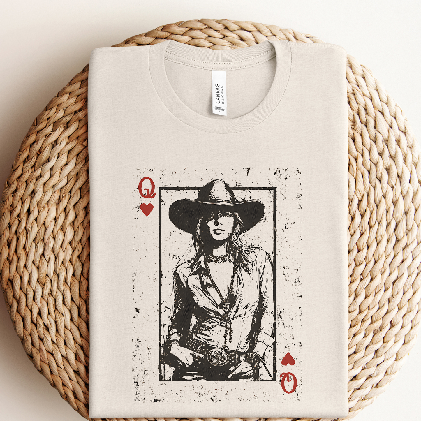 Western Queen Valentines Graphic Tee