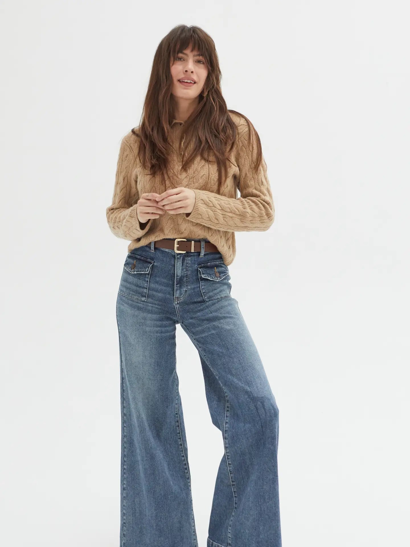Campell Wide Leg High Rise Jean
