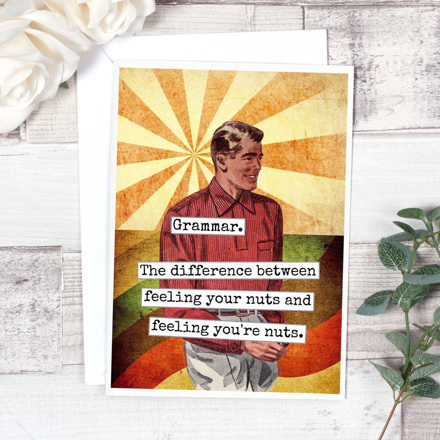 Grammar. Feeling Your Nuts