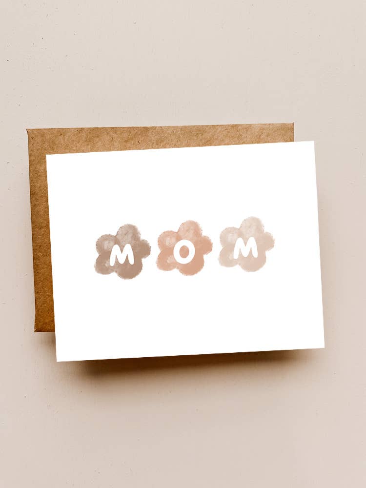 Mom Flower Power Card