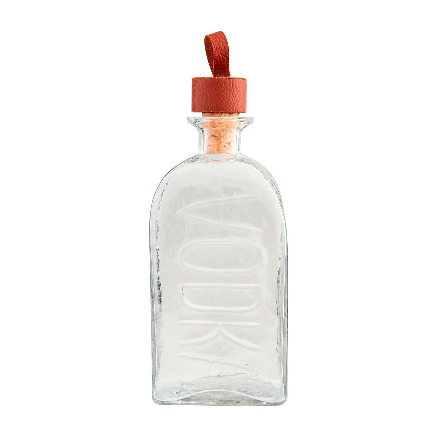 Vodka Glass Leather Decanter