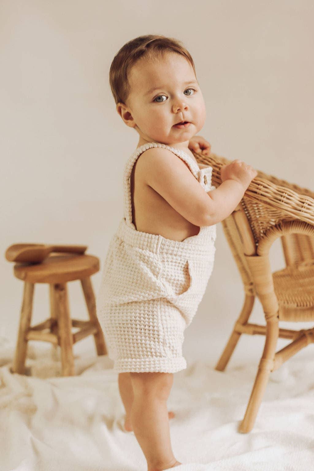 Dungaree Shorts