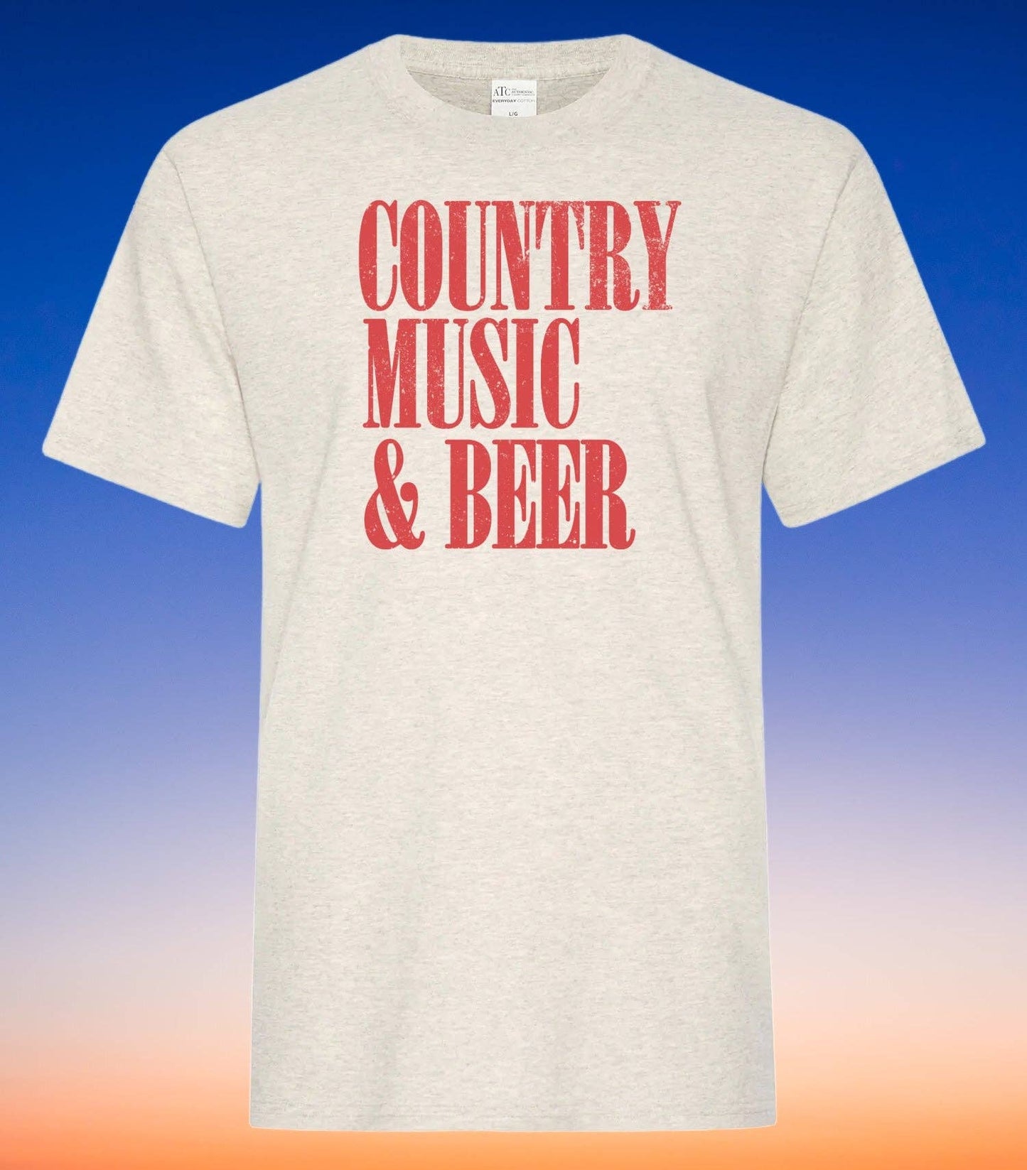 Country Music + Beer Tee