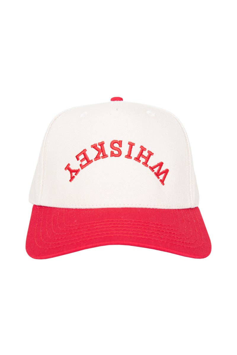 WHISKEY Upside Down Vintage Trucker Hat