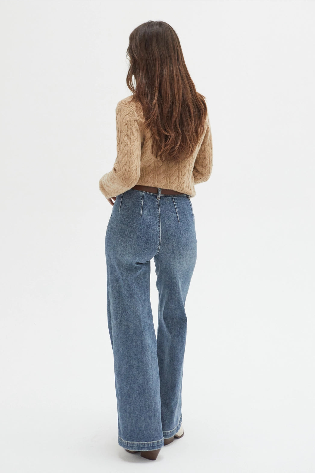 Campell Wide Leg High Rise Jean