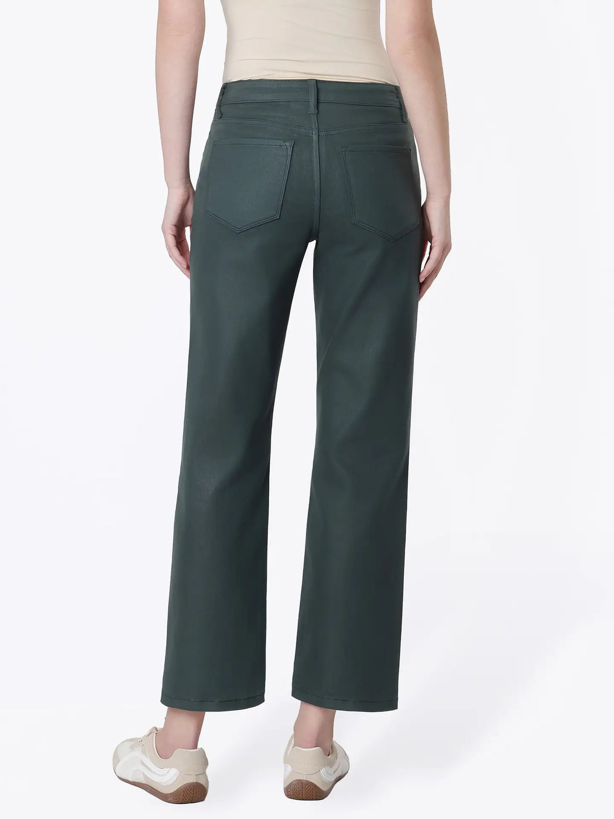 Coated Straight Leg - Darkest Spruce