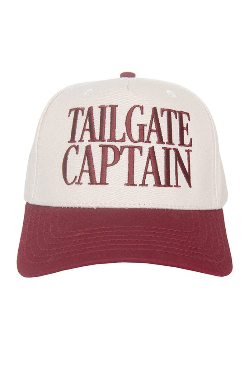 TAILGATE CAPTAIN Two-Toned Hat