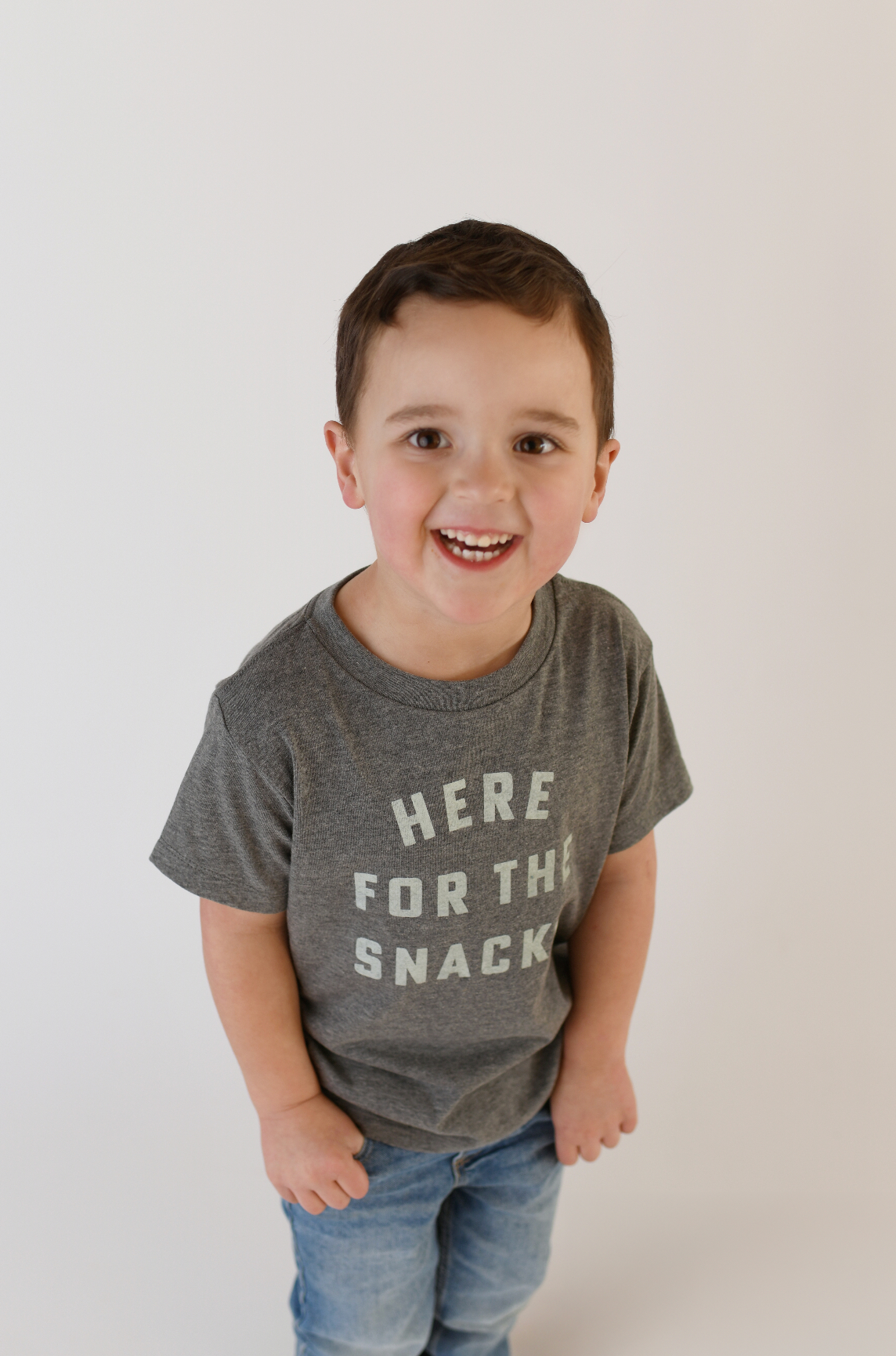 Here for the Snacks Toddler Tee