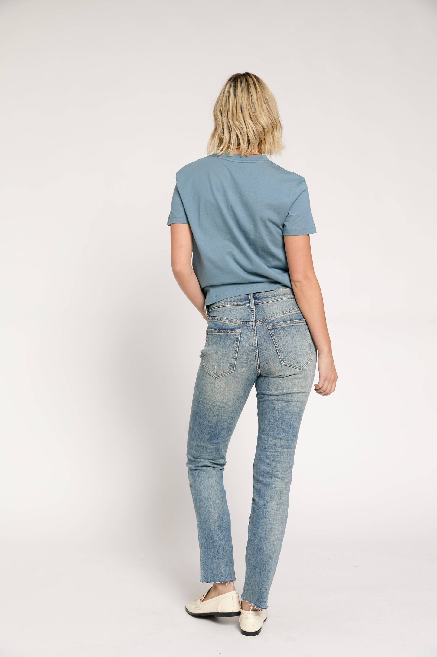 Crosby Mid Rise Relaxed Taper Jean