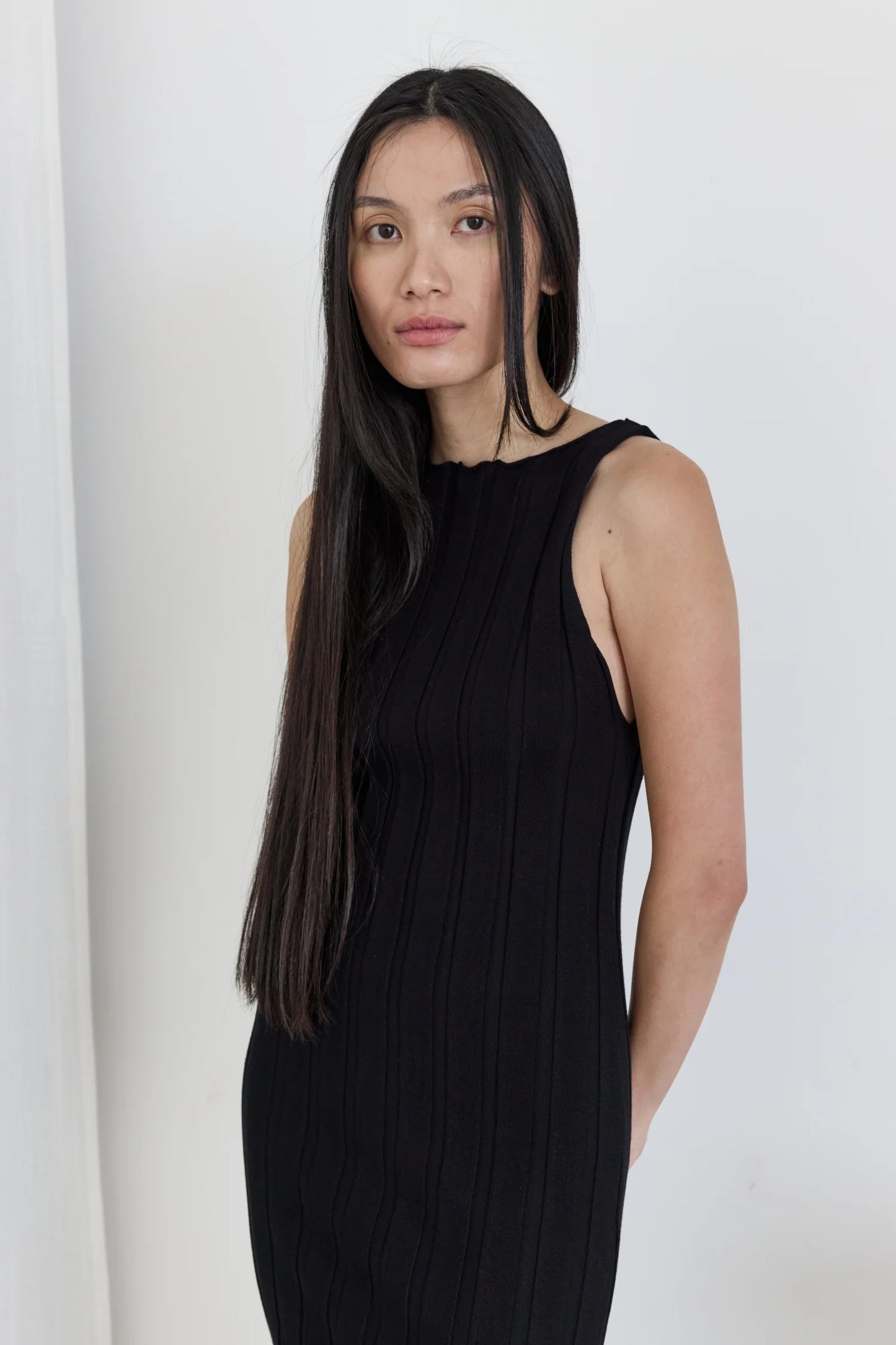 Margot Sleeveless Knit Midi Dress