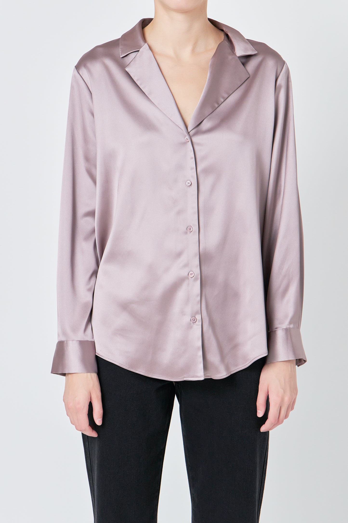 Classic Satin Overshirt
