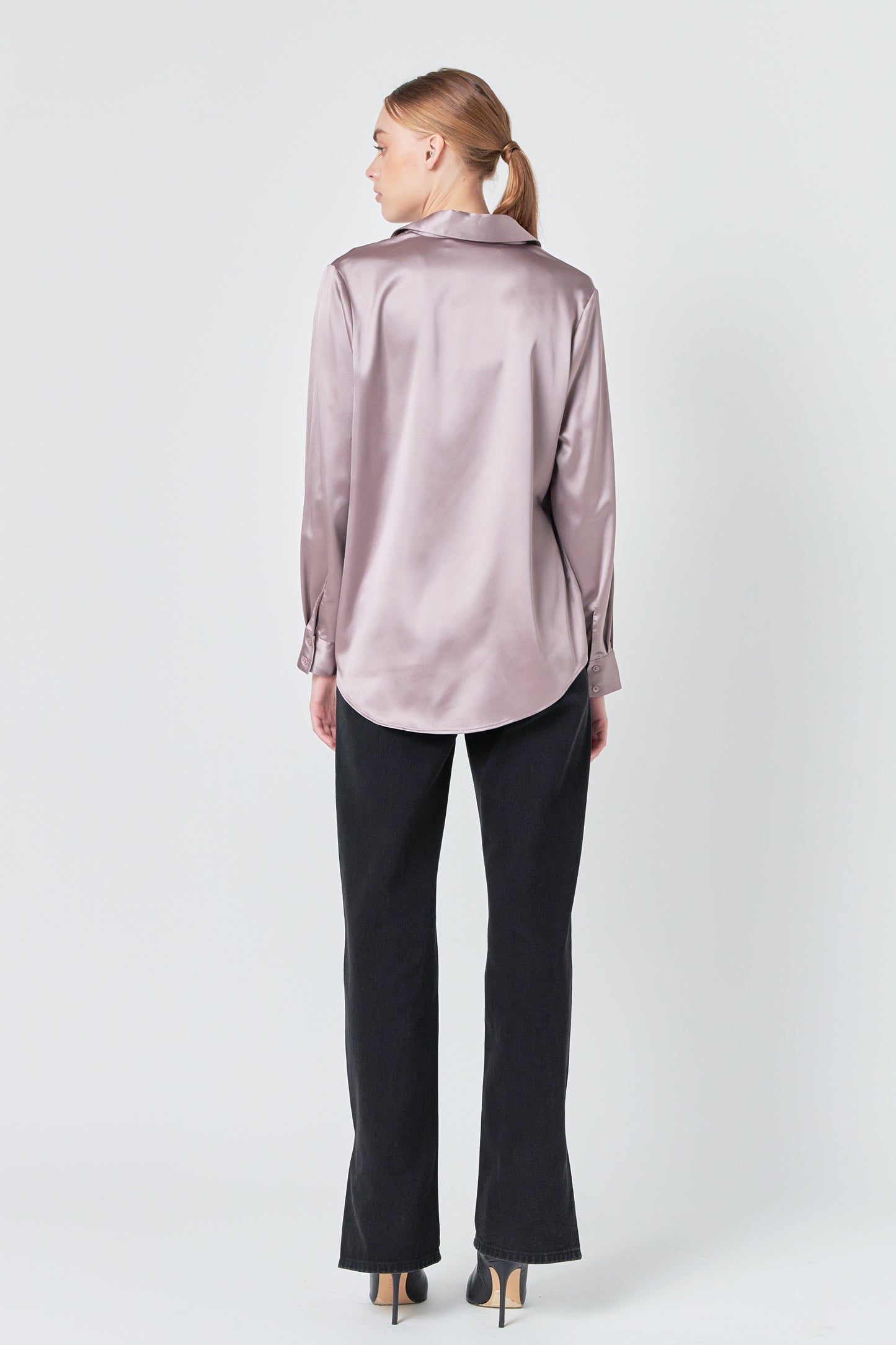Classic Satin Overshirt