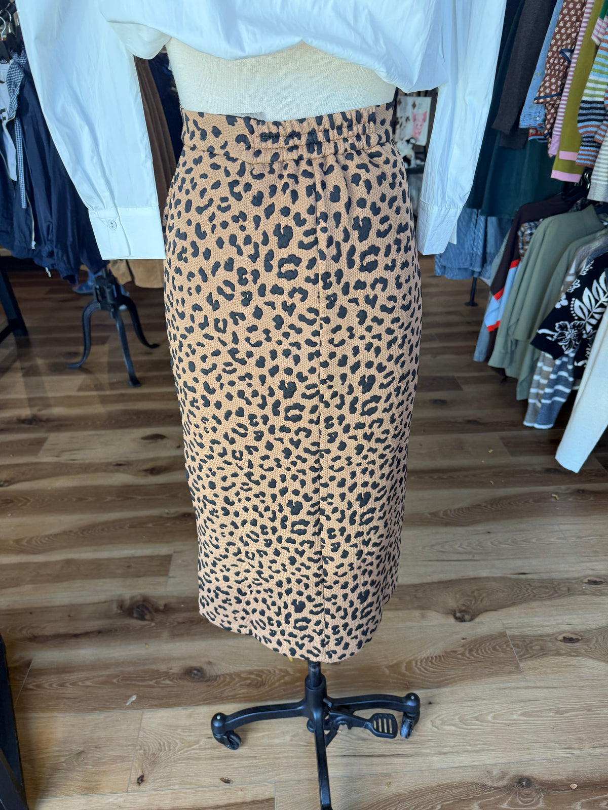 Animal Print Skirt