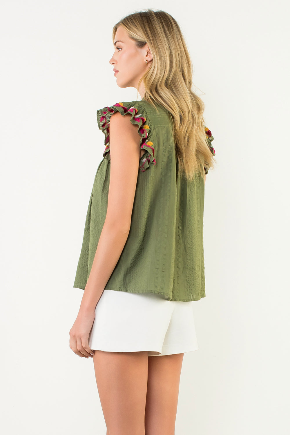 Button up Flutter Sleeve