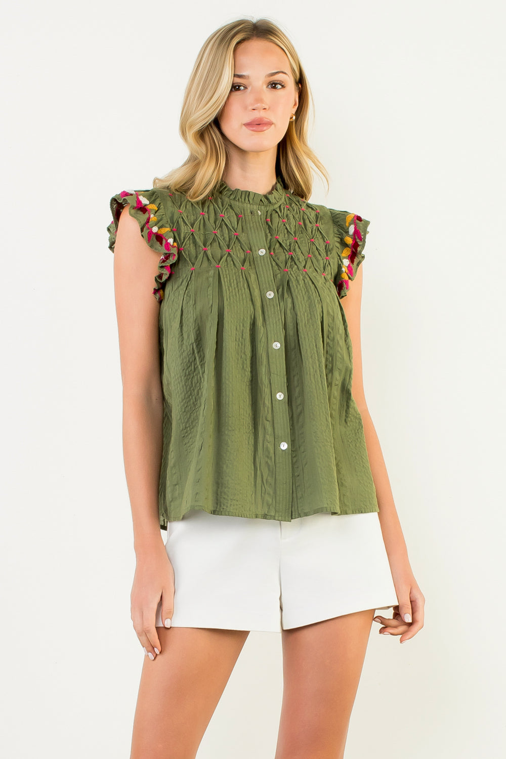 Button up Flutter Sleeve