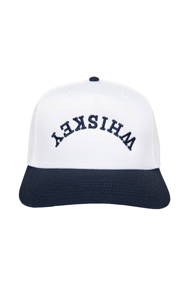 WHISKEY Upside Down Vintage Trucker Hat
