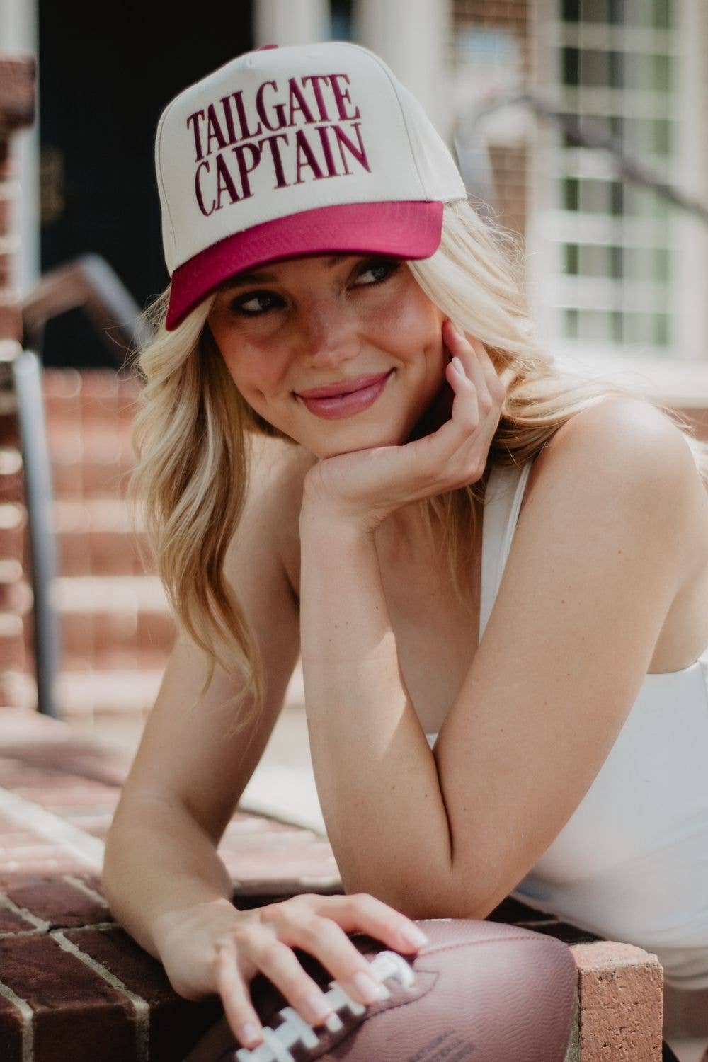 TAILGATE CAPTAIN Two-Toned Hat