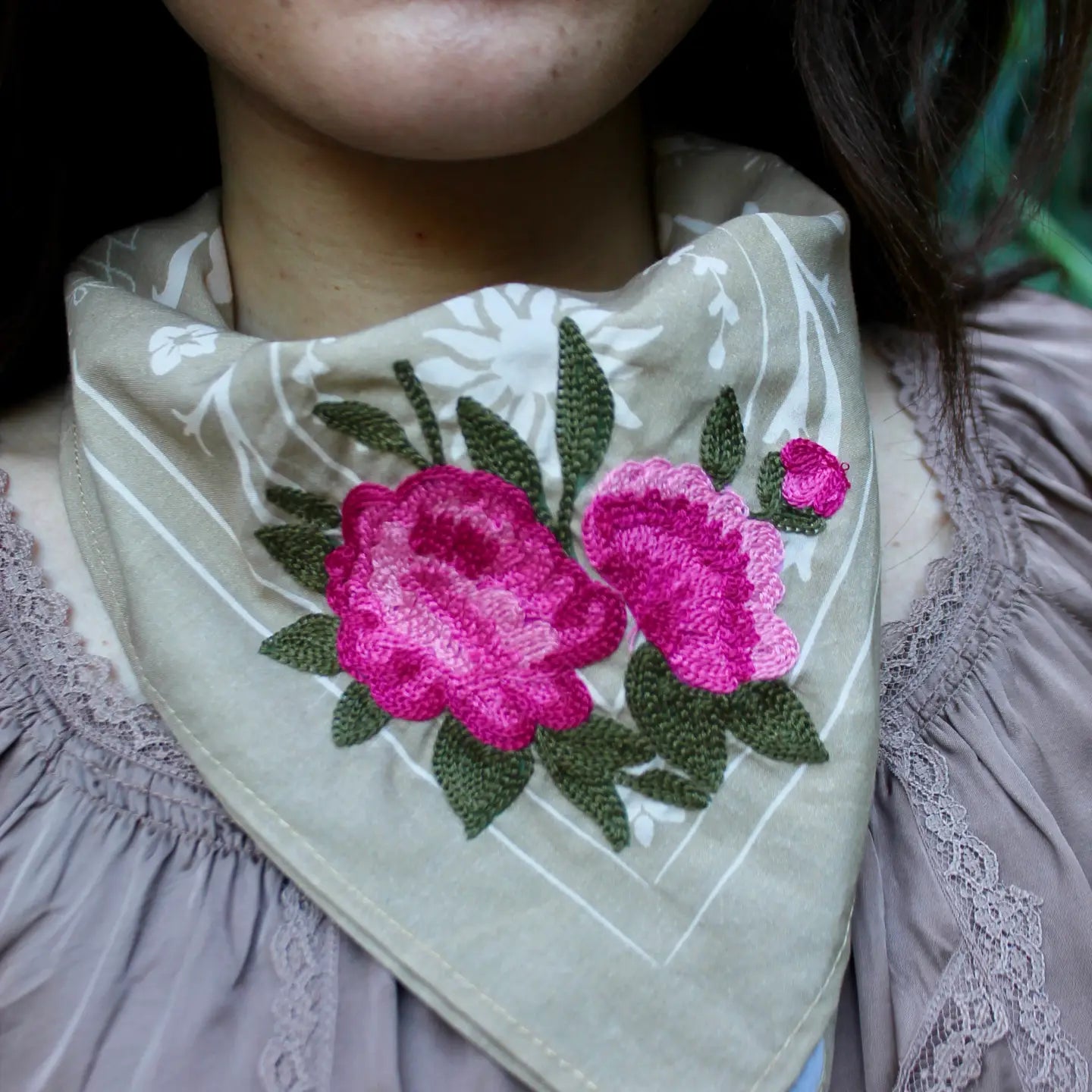 The Peony Bandana