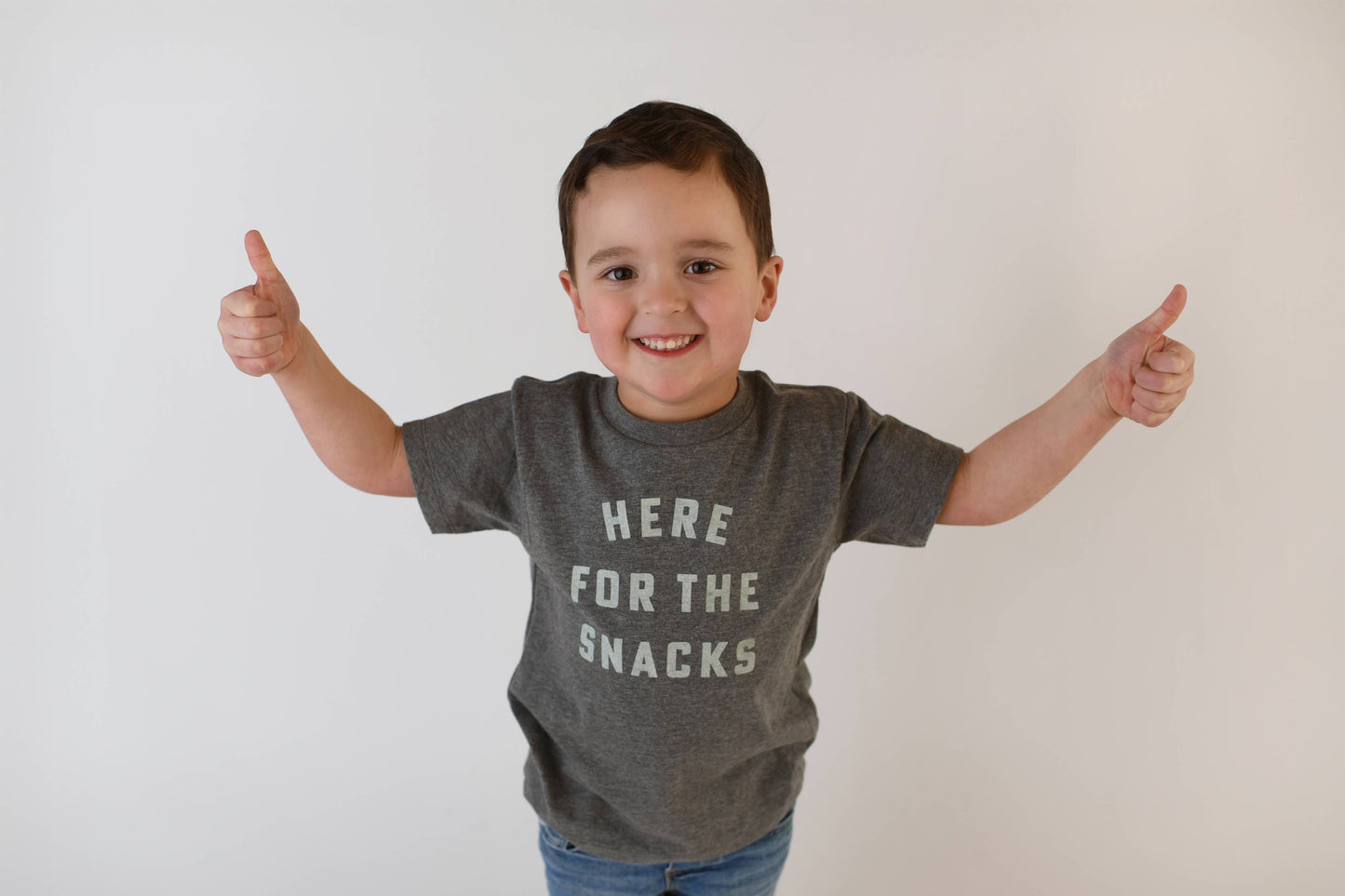 Here for the Snacks Toddler Tee
