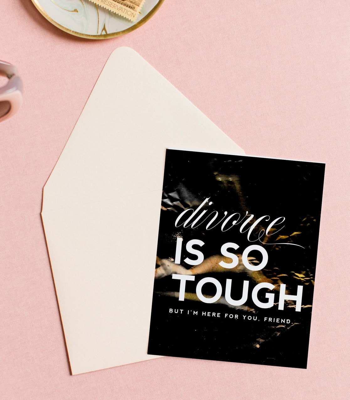 Divorce Is So Tough Greeting Card