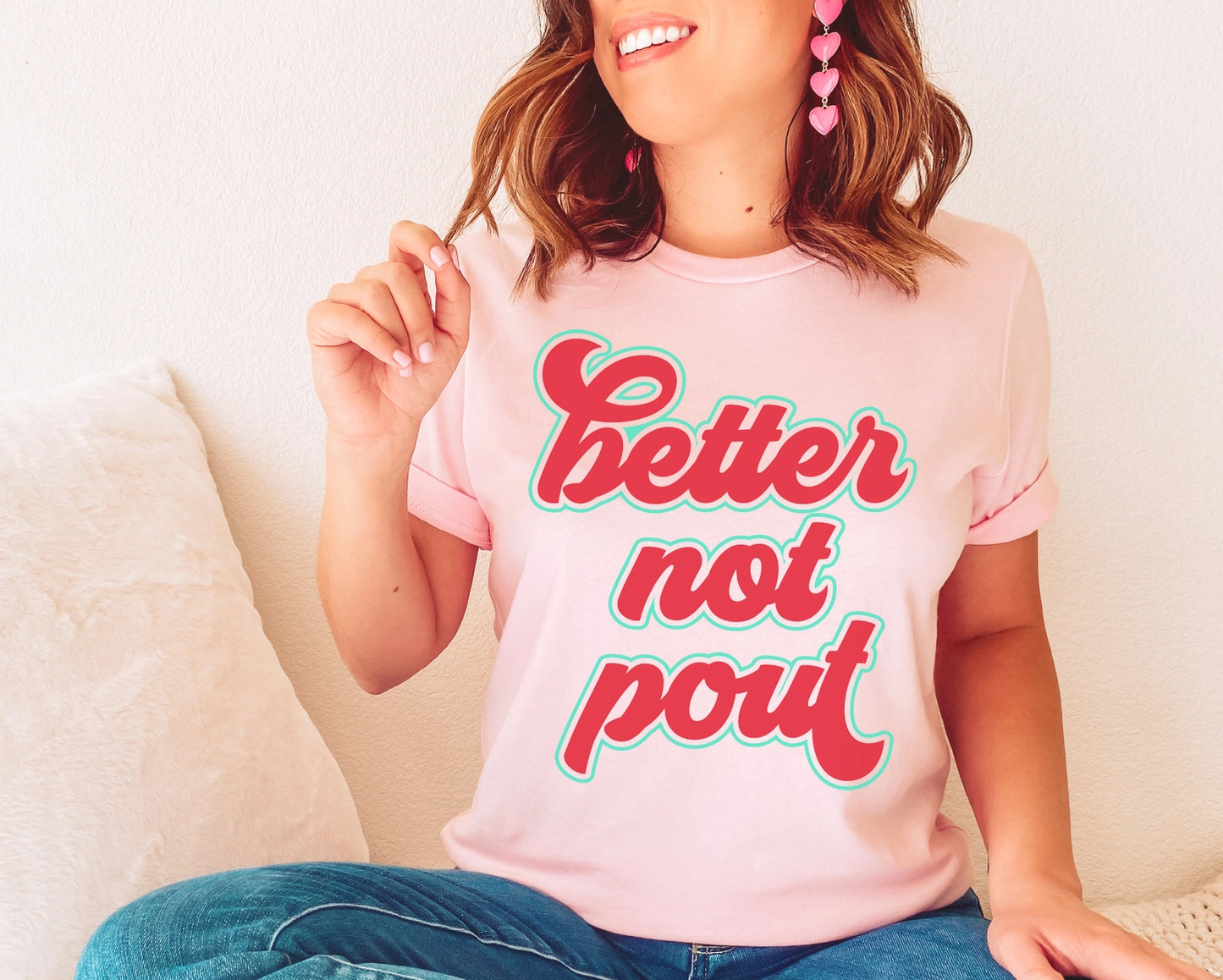 Better Not Pout Christmas Graphic Tee