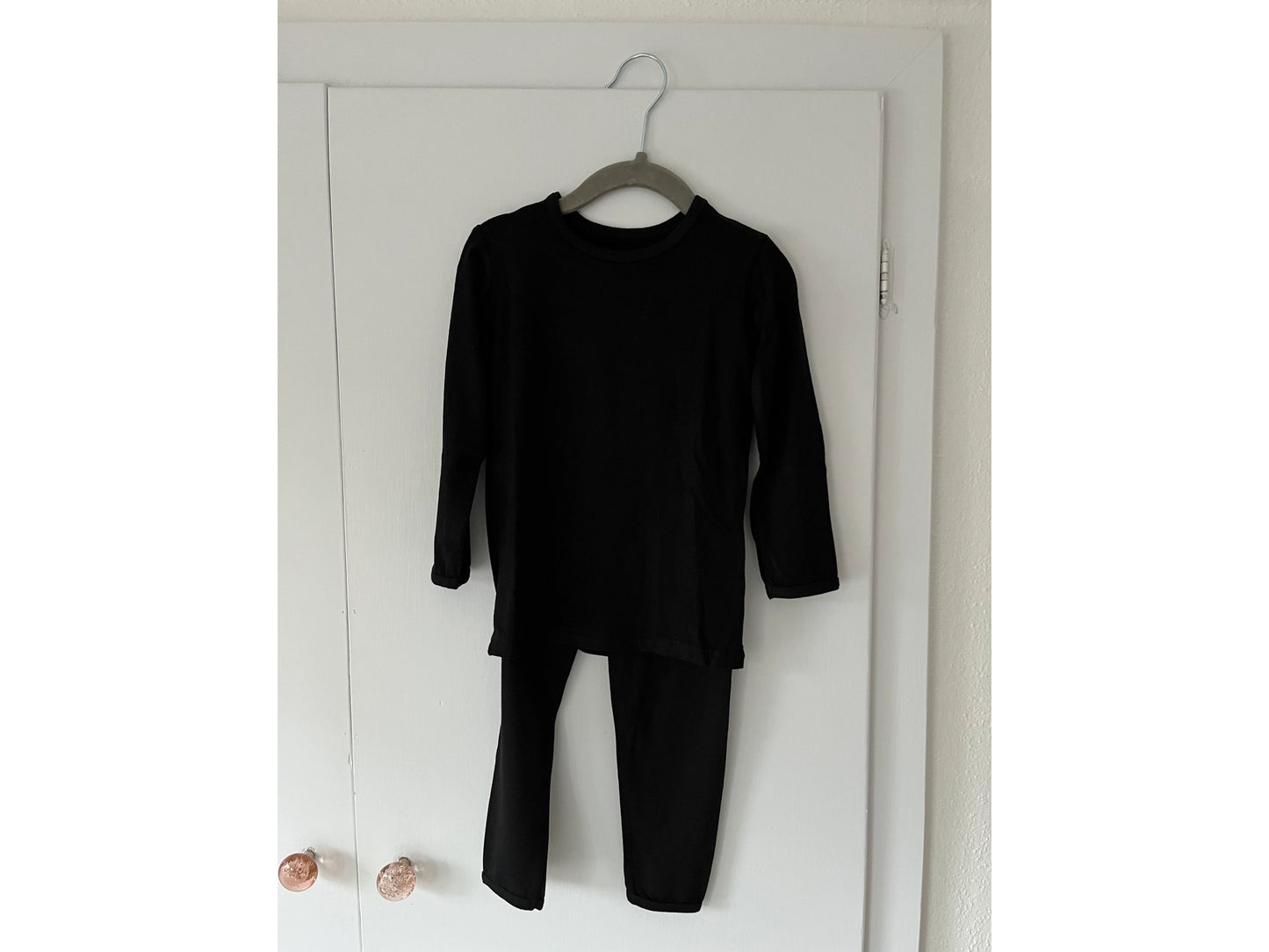 Benny Black Bamboo Lounge Set for Toddlers