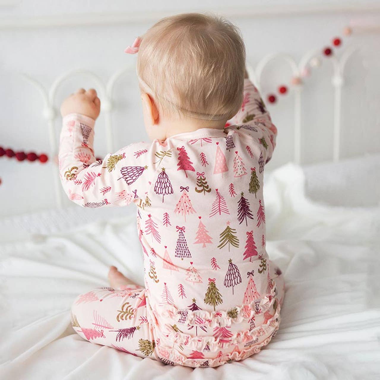 Pink Trees - Bamboo Viscose