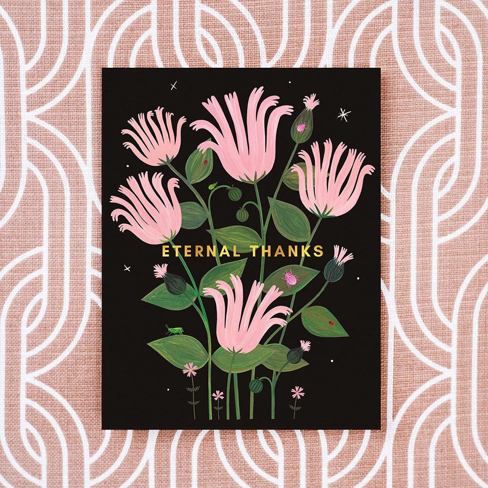 Eternal Thanks Greeting Card