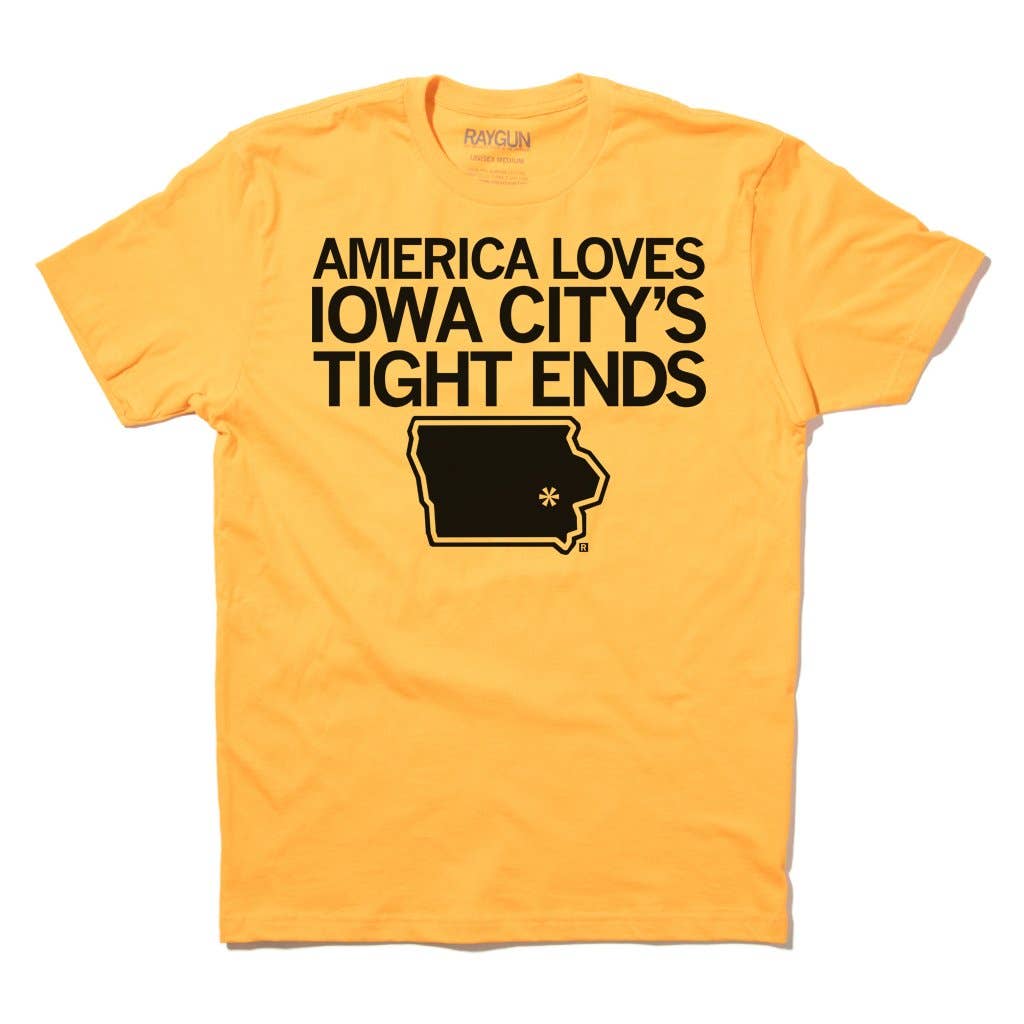 America Loves Iowa City's Tight Ends Graphic Unisex T-Shirt