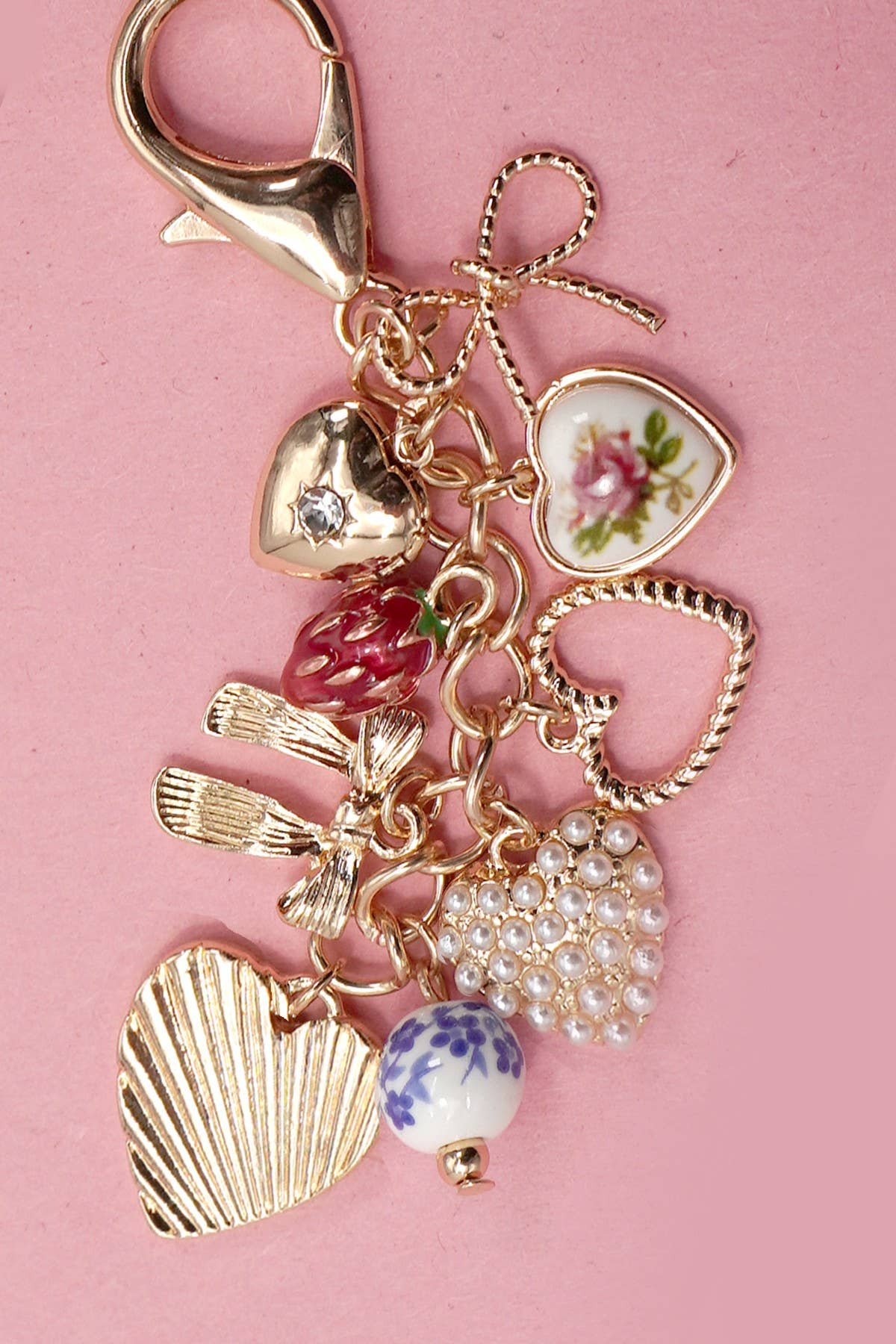 STRAWBERRY BAG CHARM