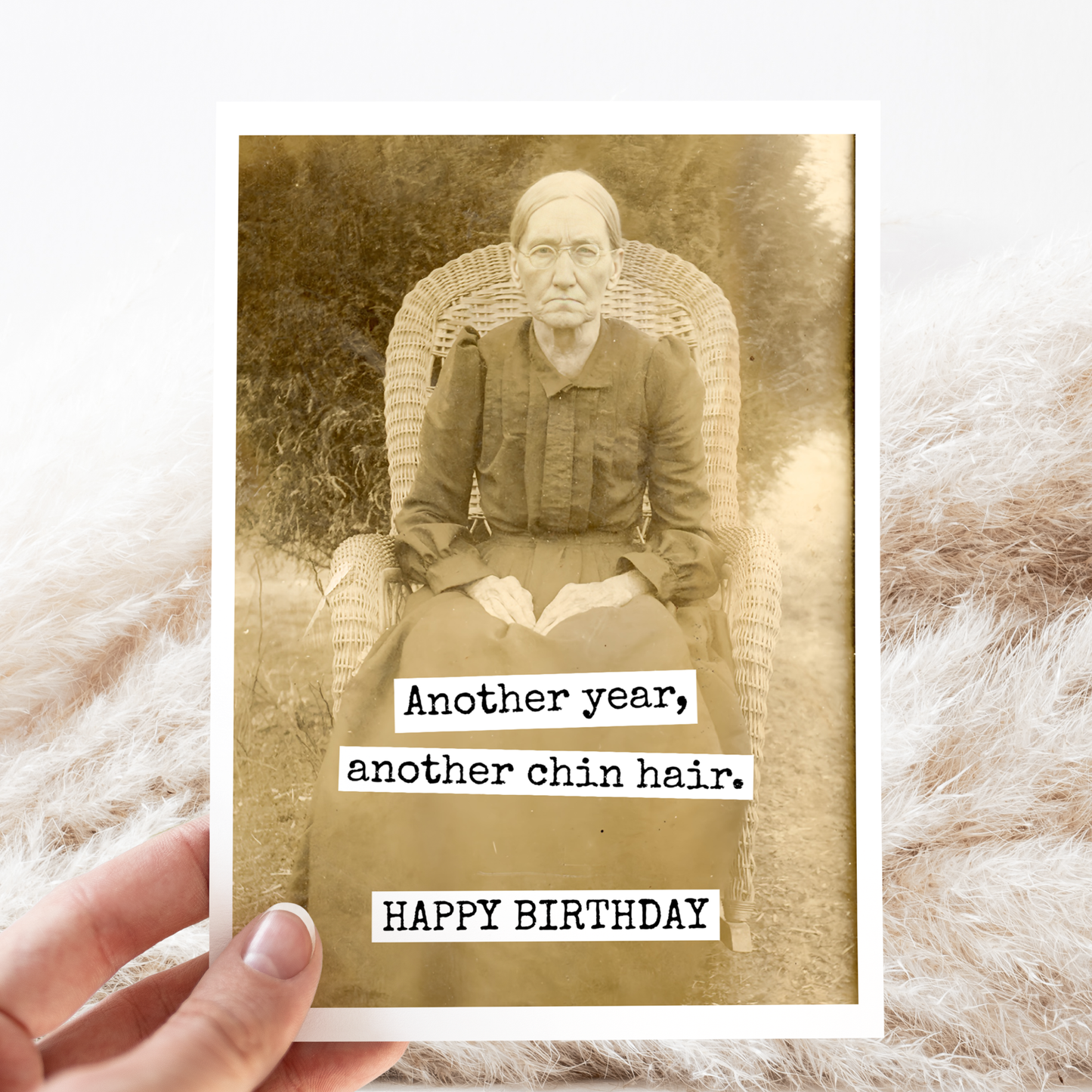 Another Year, Another Chin Hair.