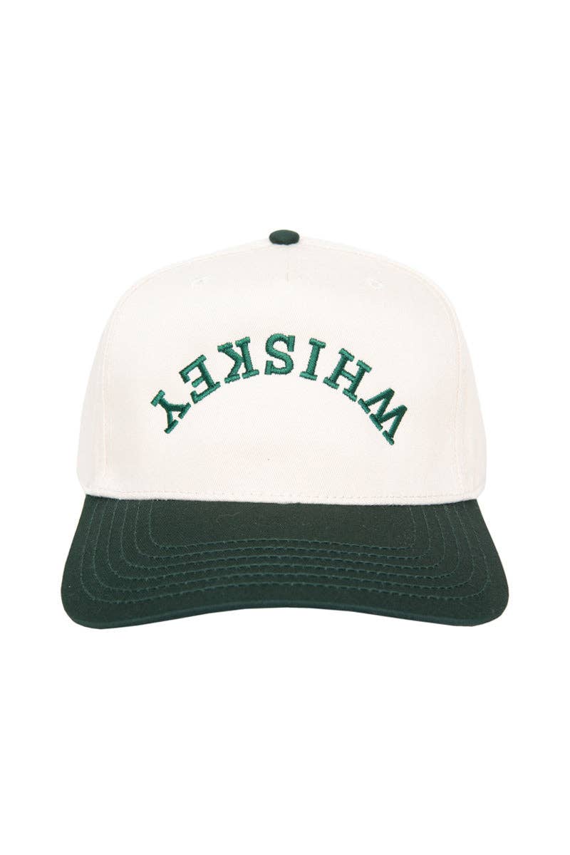WHISKEY Upside Down Vintage Trucker Hat