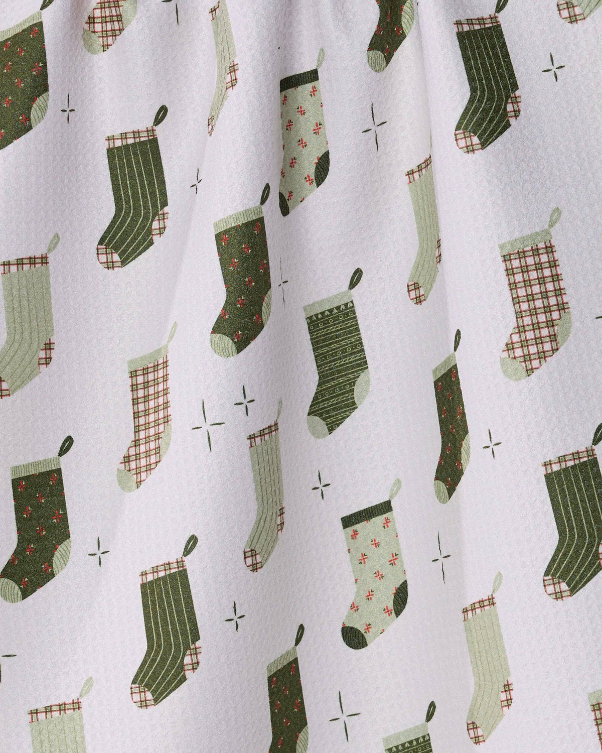Stocking Medley Tea Towel