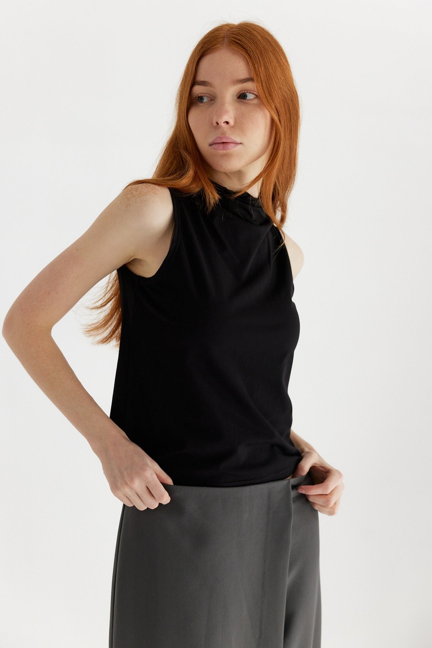Dianne Mock-Neck Top