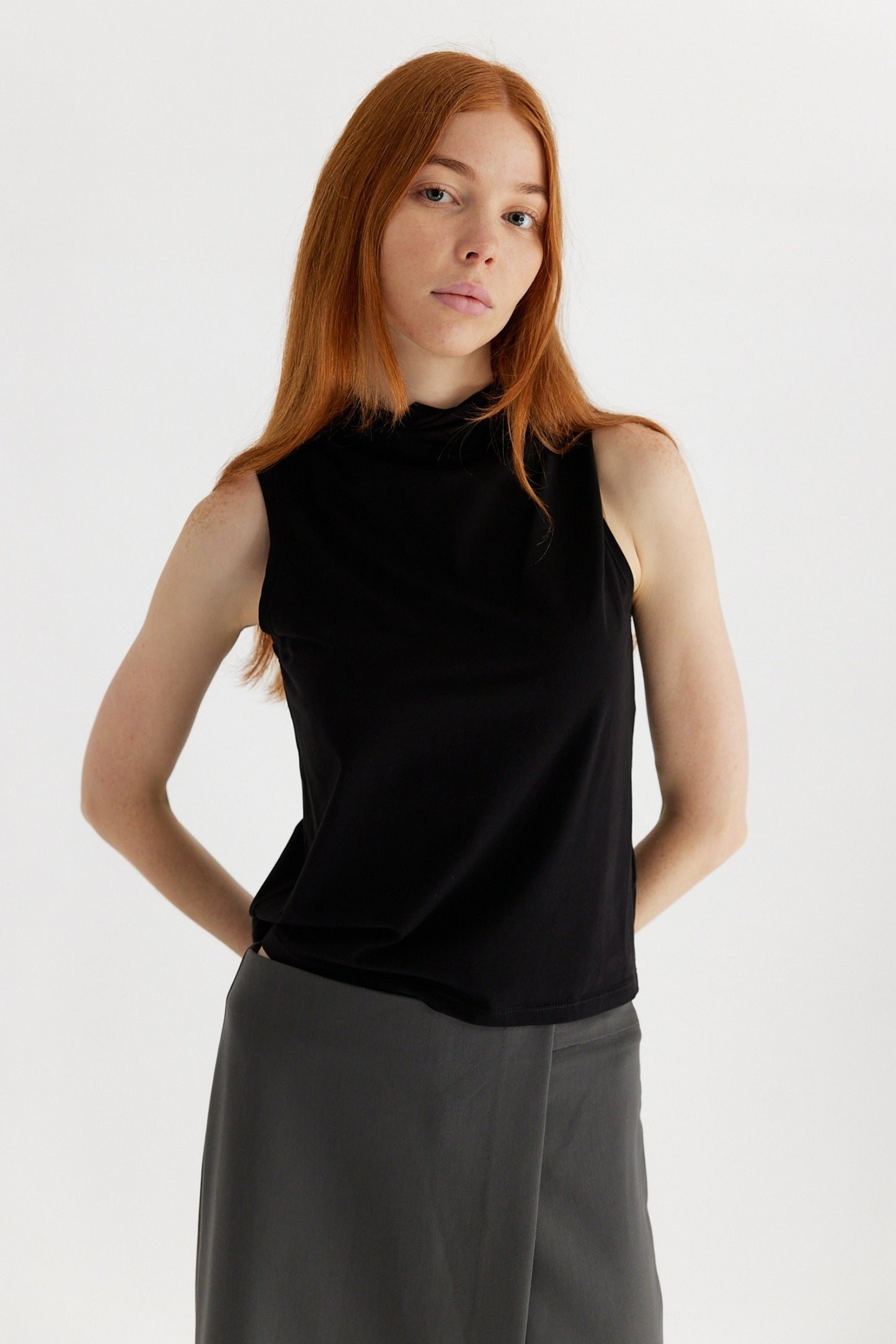 Dianne Mock-Neck Top