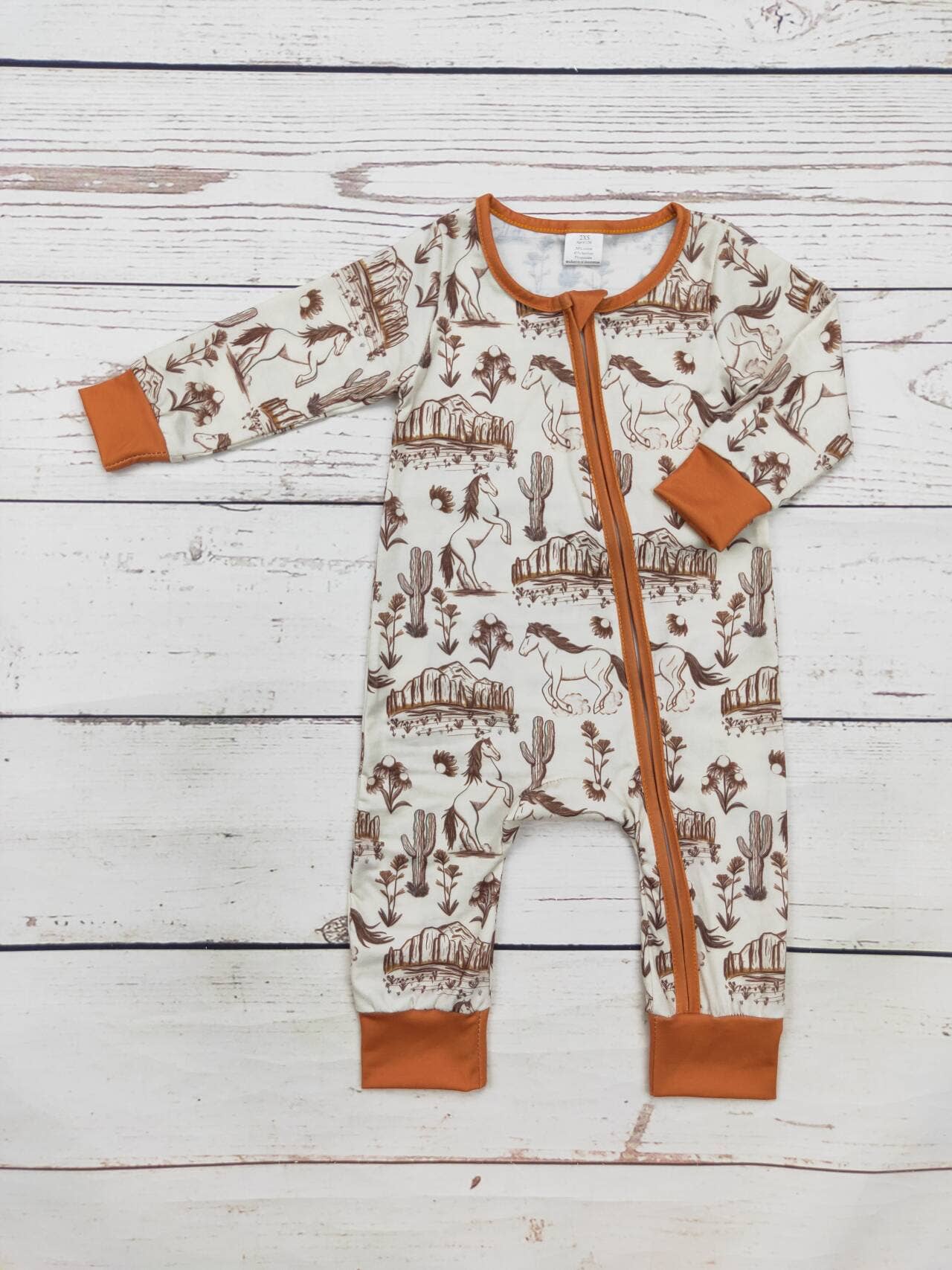 Western Rodeo Bamboo Zip Sleeper