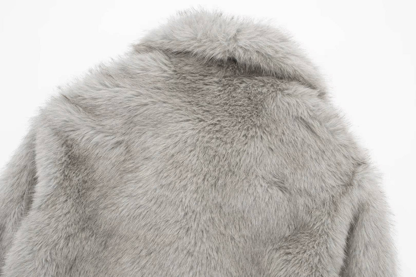 Faux fur coat