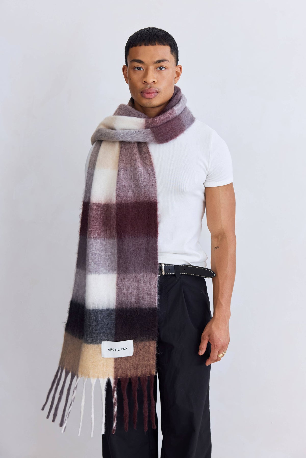 The Reykjavik Scarf - Dark Berry