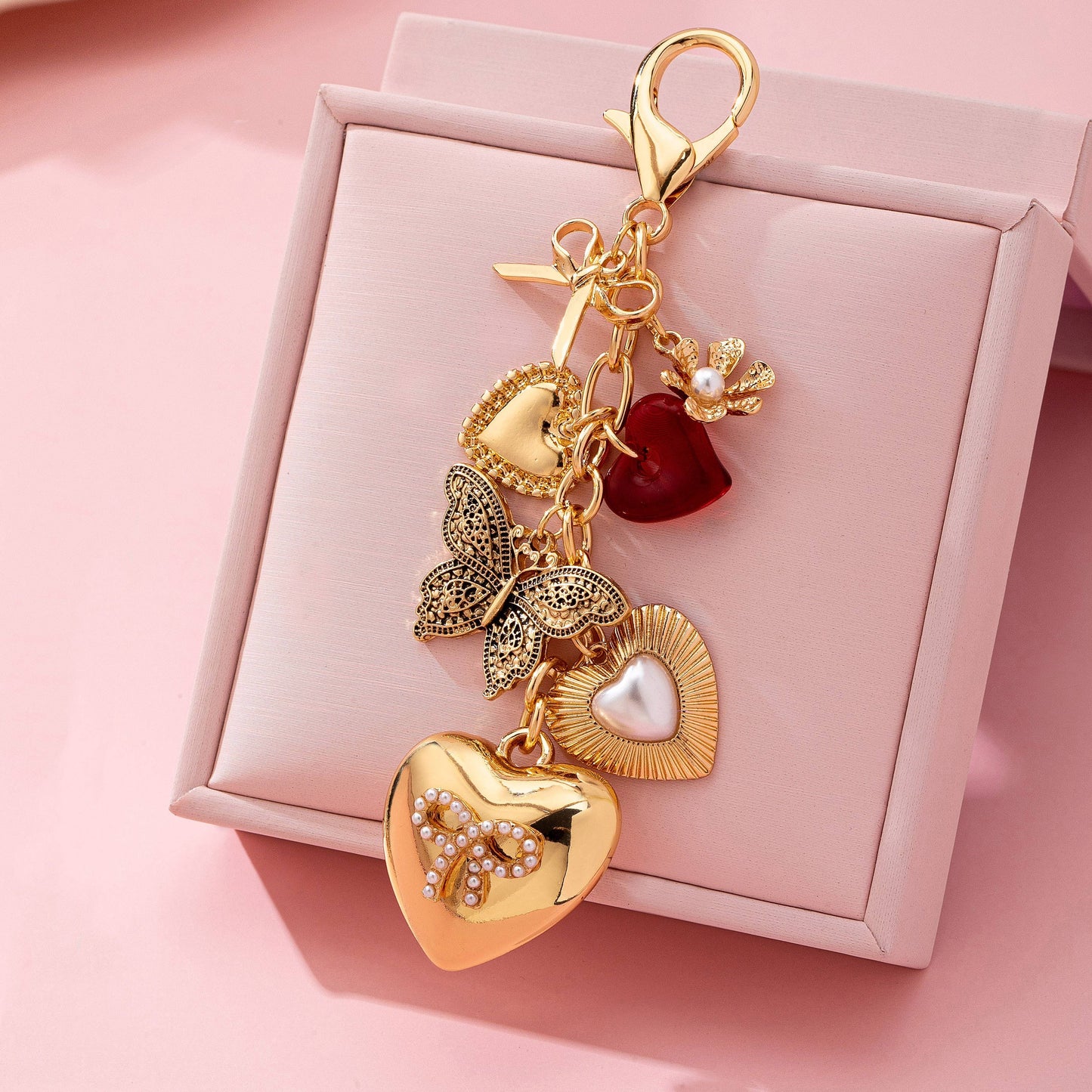BUTTERFLY CHARM KEY CHAIN